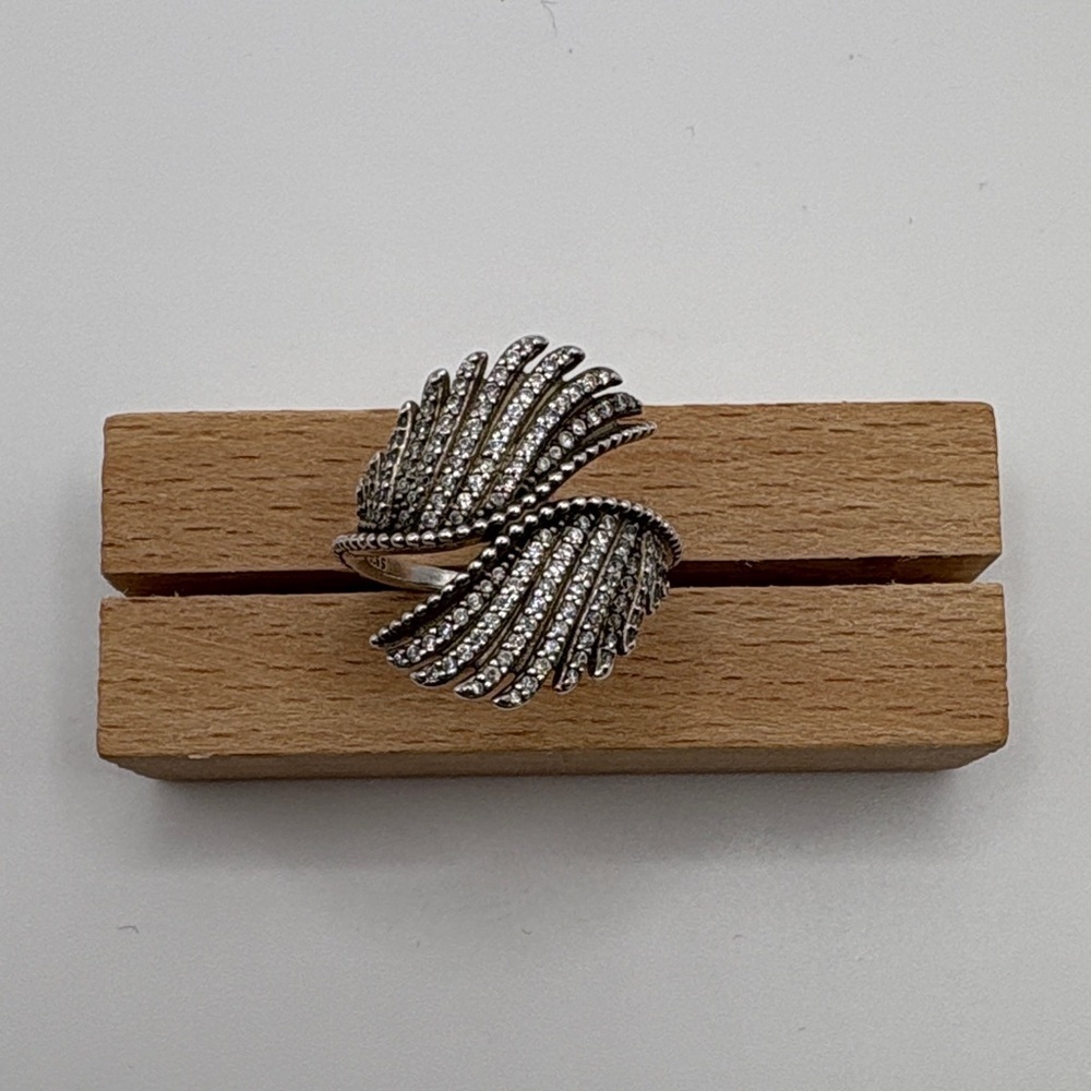 Pandora Angel Wing Silver Women's Ring